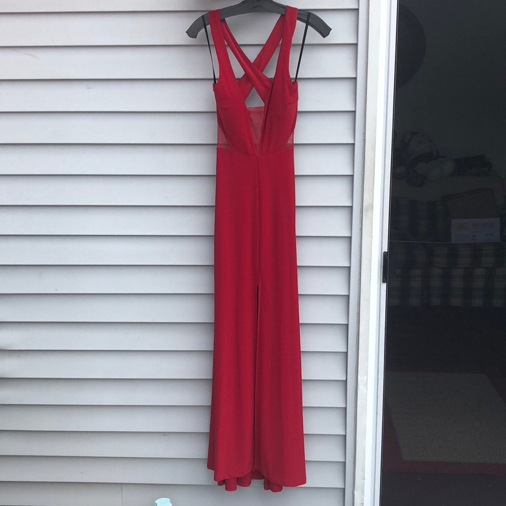 Floor length dress